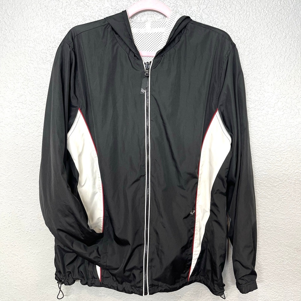 Unbranded Unisex Sports‎ Windbreaker Activewear Reversible Hooded Jacket Size L